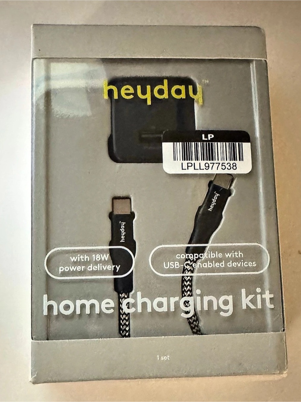 heyday Home Charging Kit USB-C